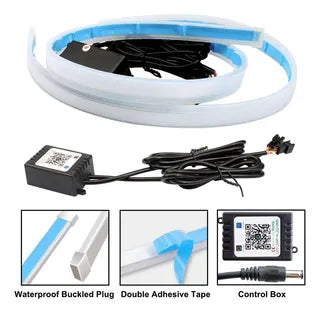 Tira Led Rgb Auto 12 V Flexible Posición & Señalero