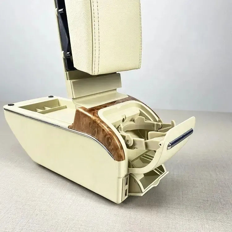 Apoya Brazo Universal Auto Posa Brazo Central Beige Grande