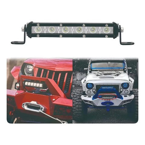 Foco Caminero 6 Leds 12v 18w Luz Potente Blanca Auto