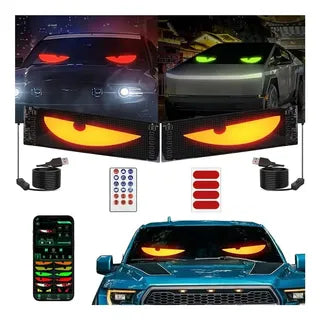 Panel Led  Programable 35x10cm Ojos Texto