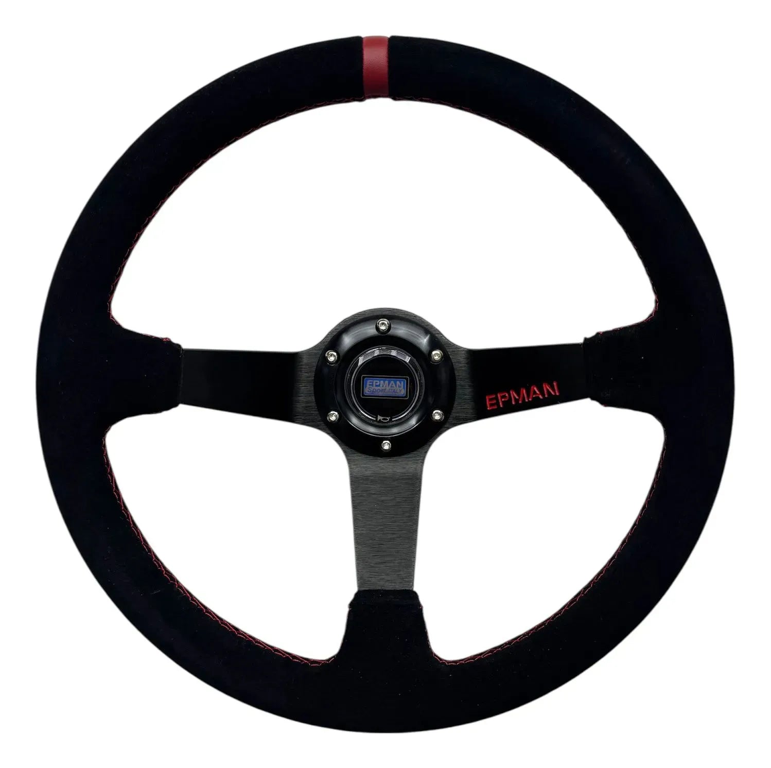 Volante Deportivo Desplazado Gamuza Epman Italy Universal