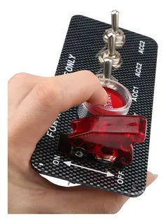 Tablero botón de arranque Racing