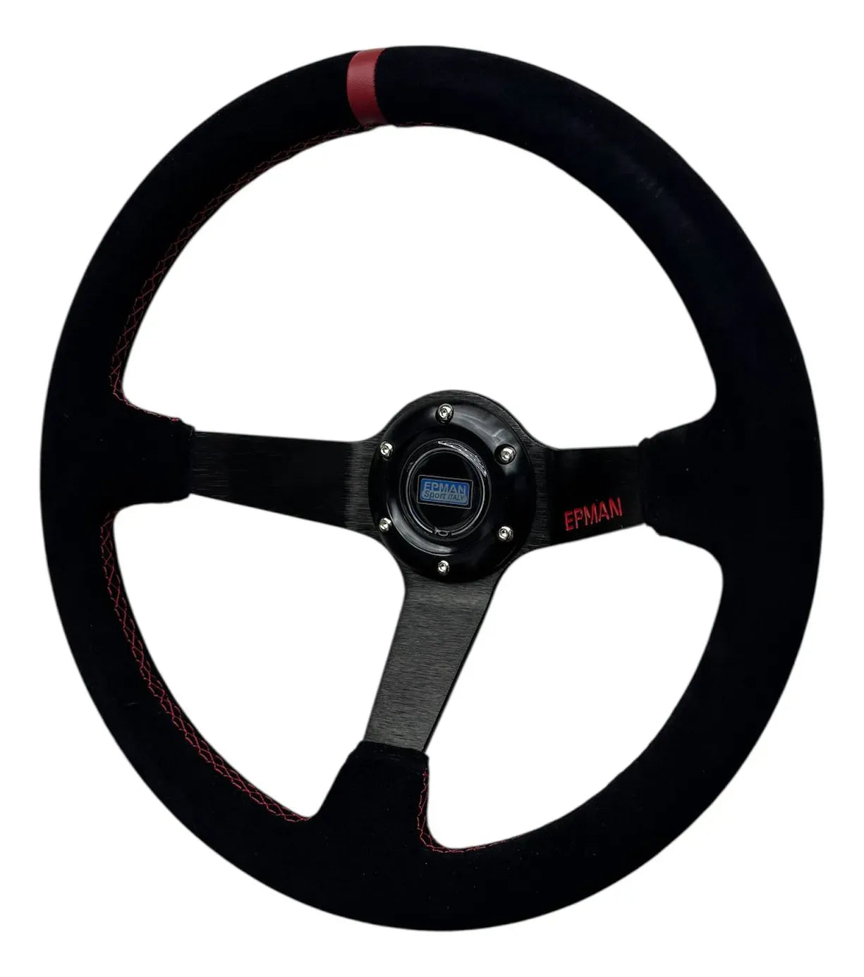 Volante Deportivo Desplazado Gamuza Epman Italy Universal