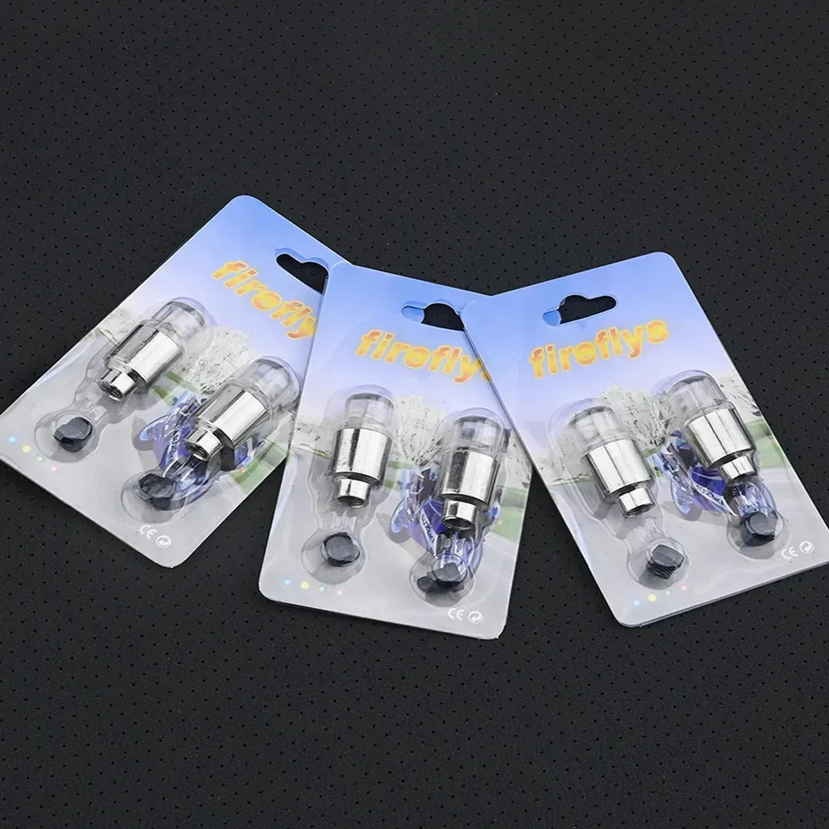 Tapa Valvula Luz Led P/ Rueda Moto Auto