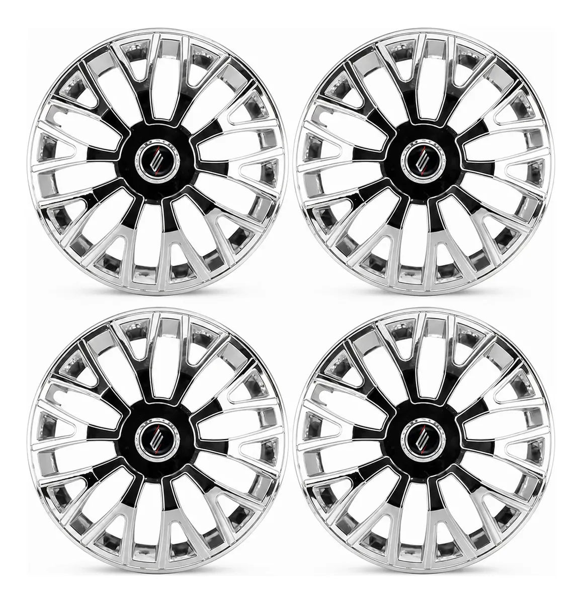 Tazas Rueda TRITON Cromo R13/R14 x4