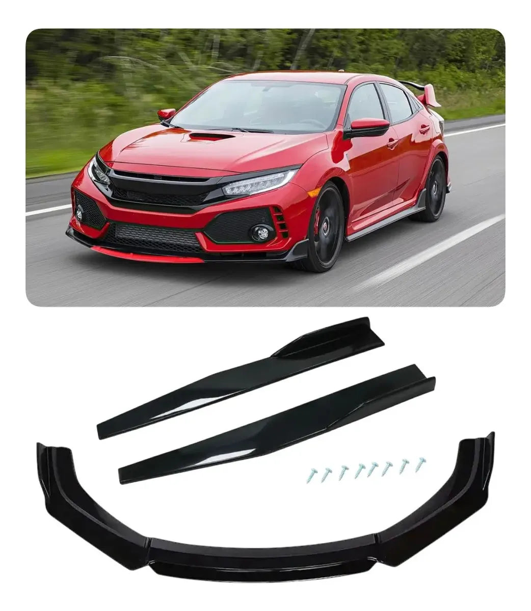 Bumper Lip + Difusores Laterales Set X2 Universal