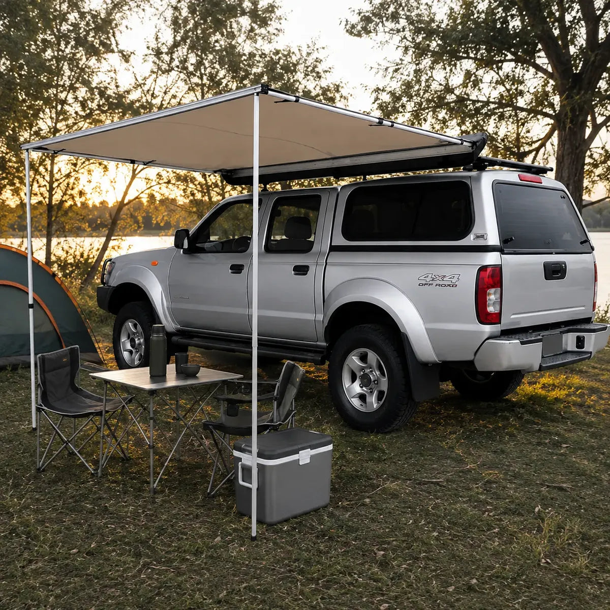 Toldo Para Camioneta/ Motor Home 3x2m Casa Rodante