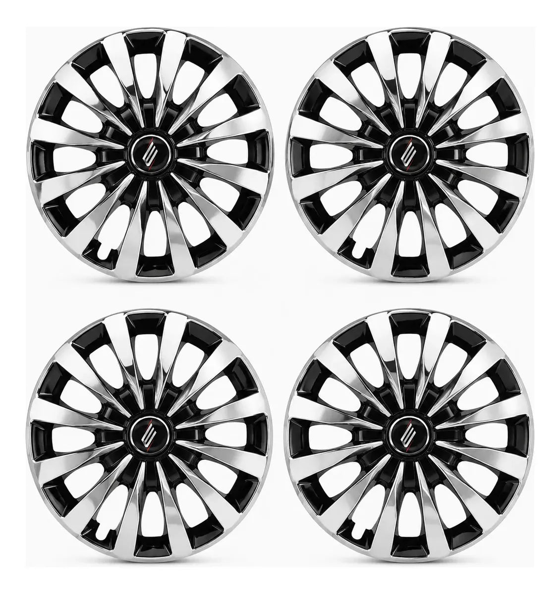Tazas Rueda PASSAT CC  Cromo Y Negro R13 x4