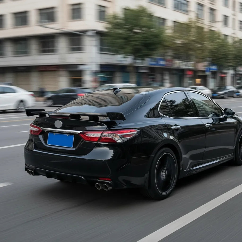 Alerón Deportivo Universal Negro Brillante Auto Sedan