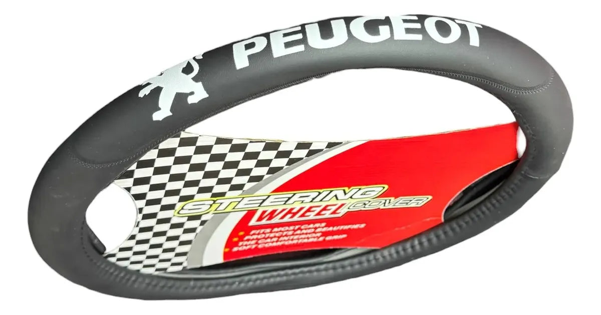 Cubre Volantes Para Auto Premium Cuero De Marcas