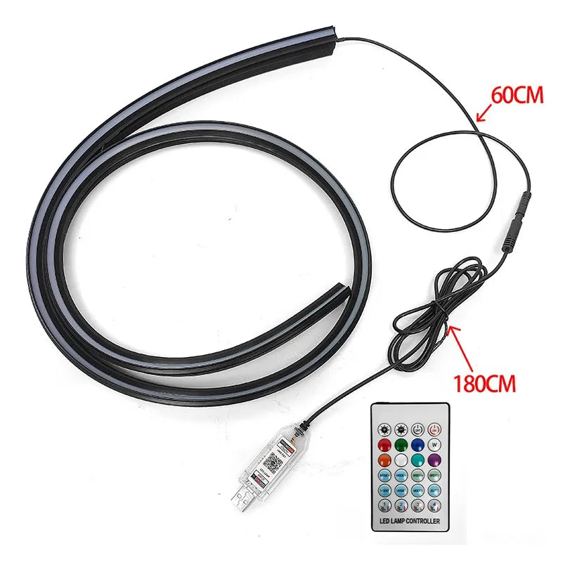 Tira Led RGB interior Para Parabrisas