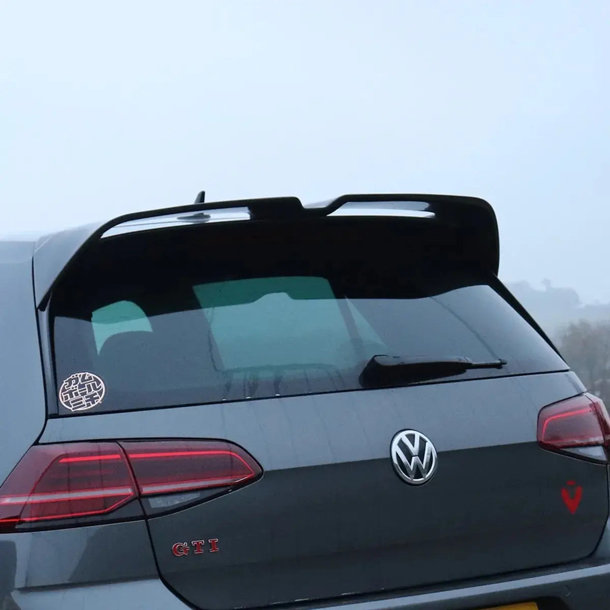 Alerón Spoiler Vw Golf Gti Tsi Mk7 / 7.5 Negro