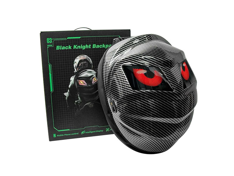 Mochila Rigida Led Inteligente Bt Con Ojos Control Por App, Power Bank Incluido
