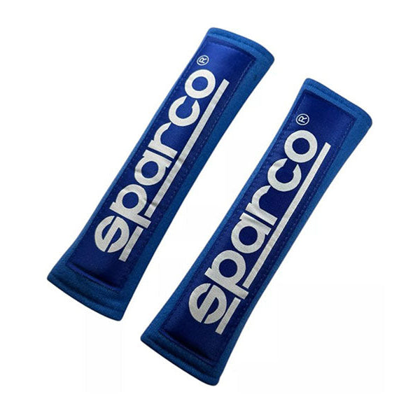 Cubre Cinto Protector Cinturón Sparco Deportivo Tuning Azul