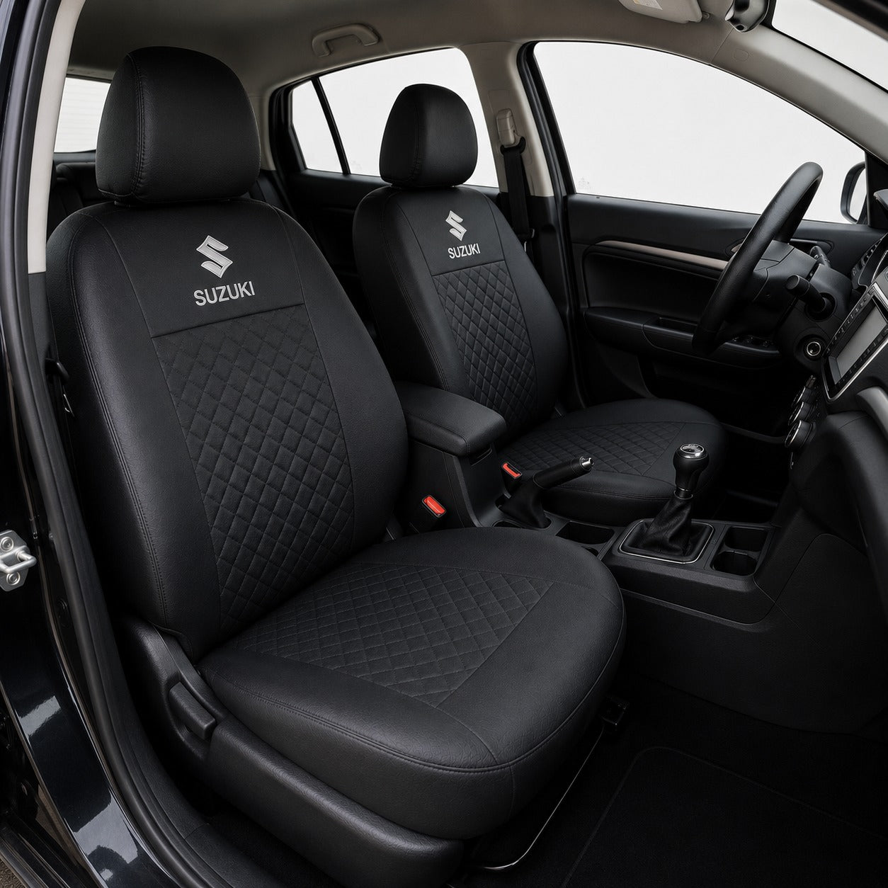Funda Cubreasiento Ecocuero Premium C/ Logo Varios Modelos