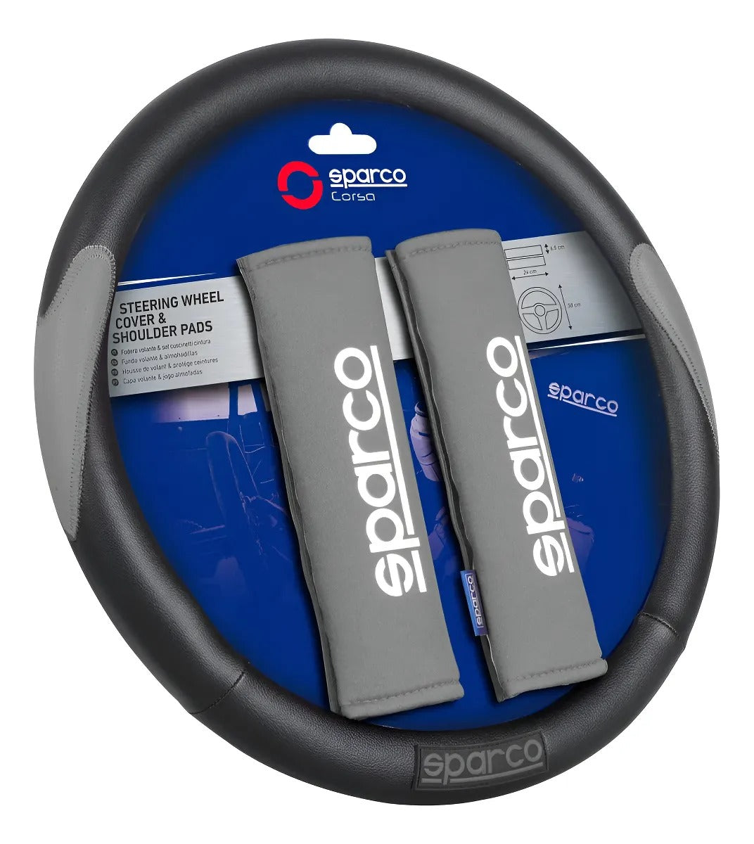Kit Cubre Volante + Cubre Cinto SPARCO