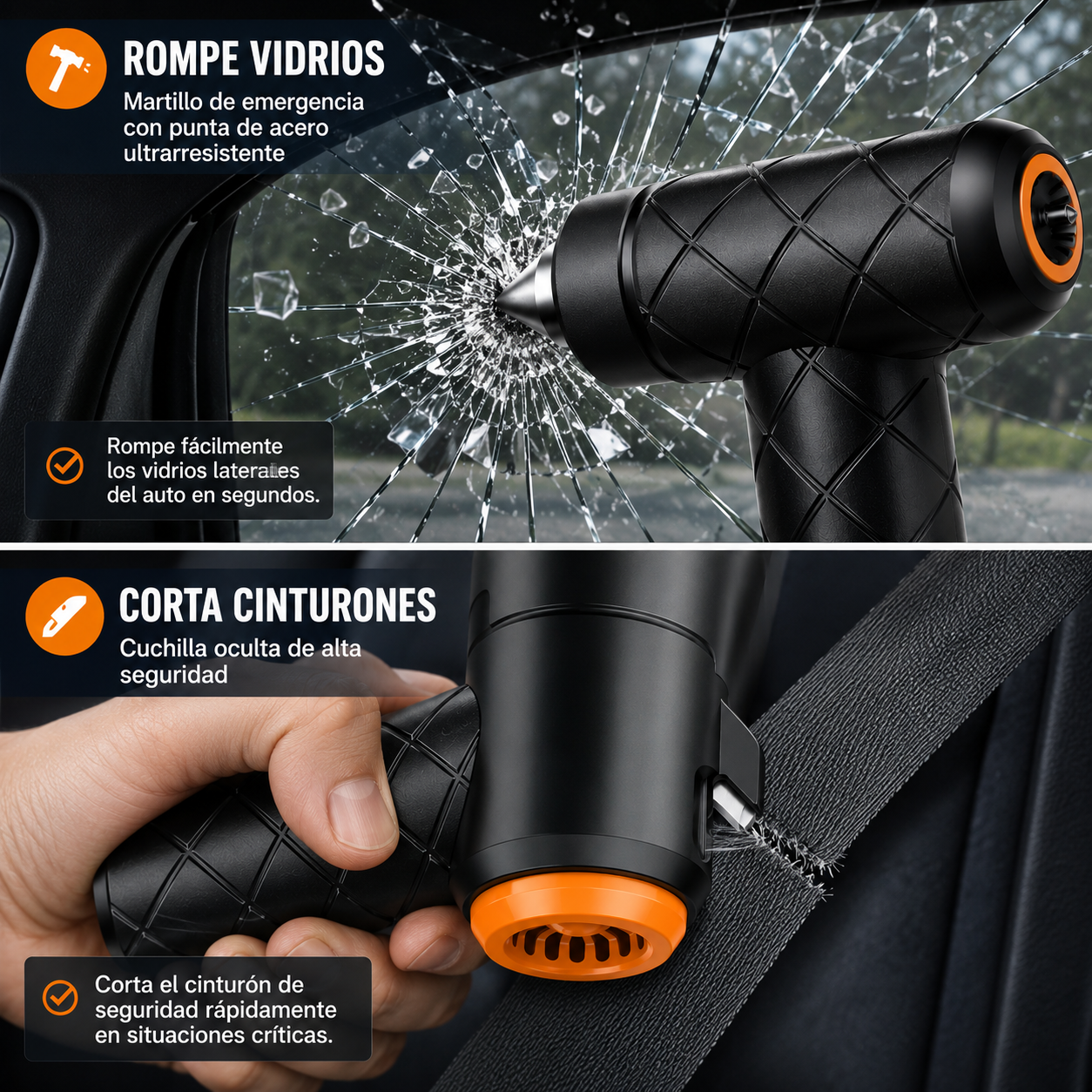 ASPIRADORA INALAMBRICA PARA AUTO 6 EN 1 PORTARIL + CABLE USB