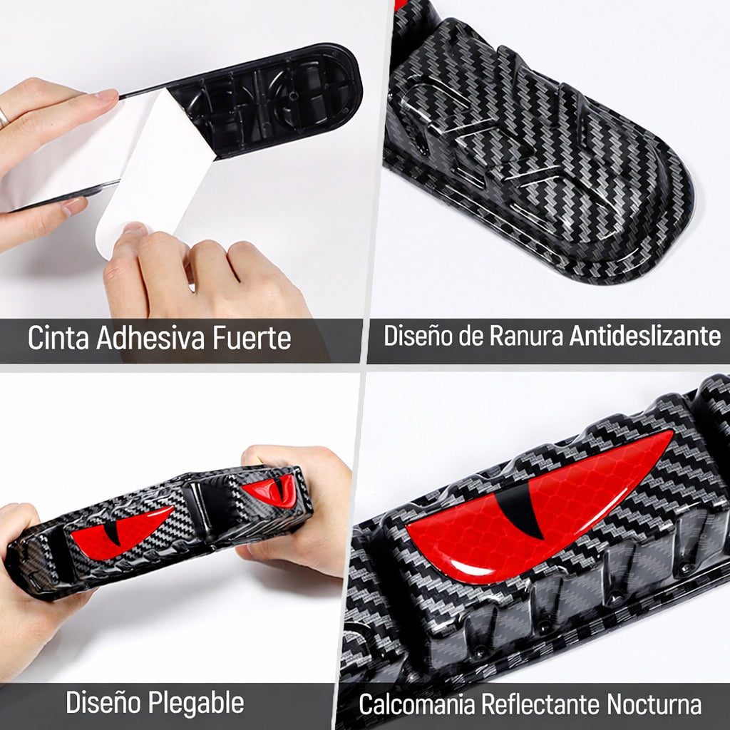 Protectores De Paragolpes Goma Universal Reflectivos