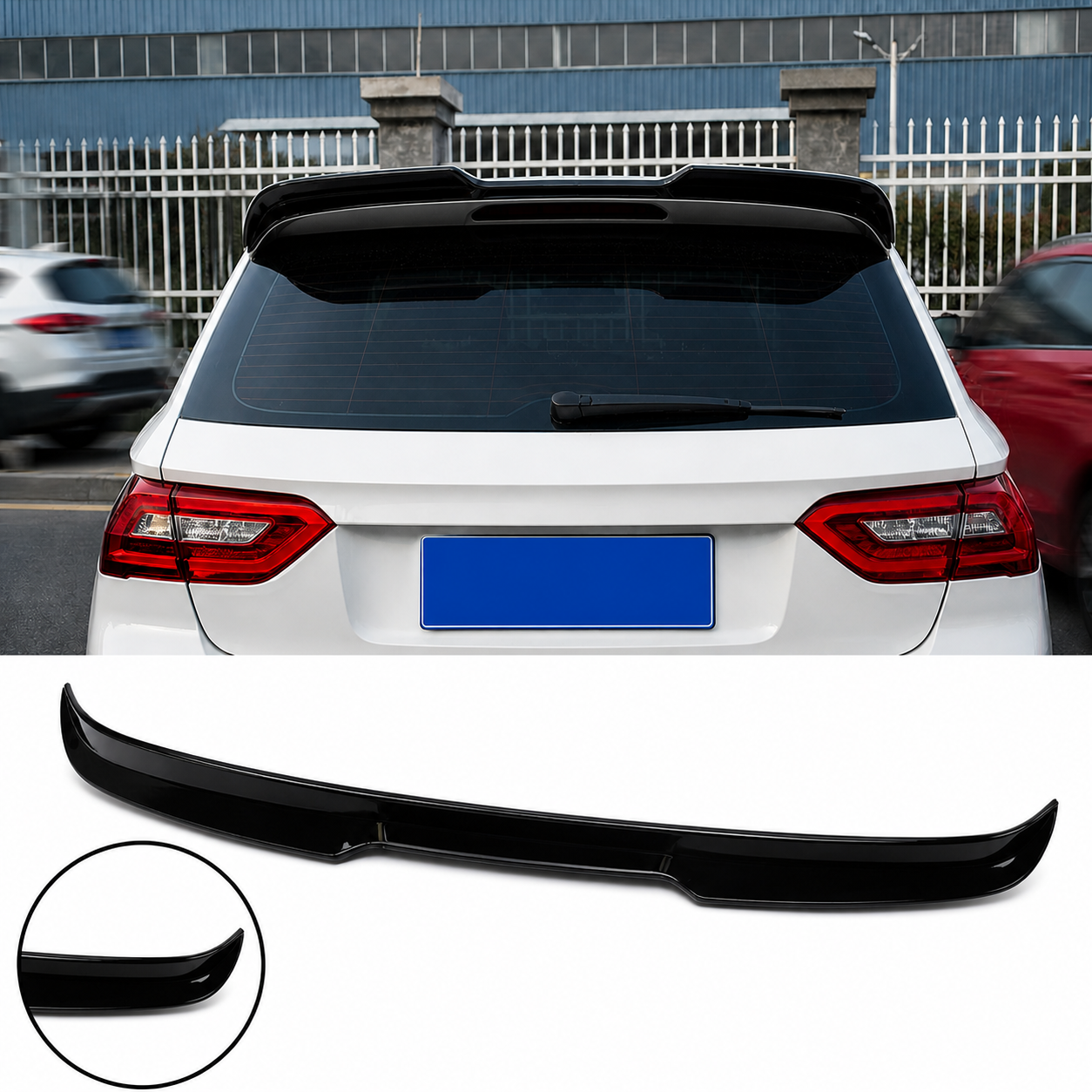Aleron Spoiler Vw Tiguan 2017-2022