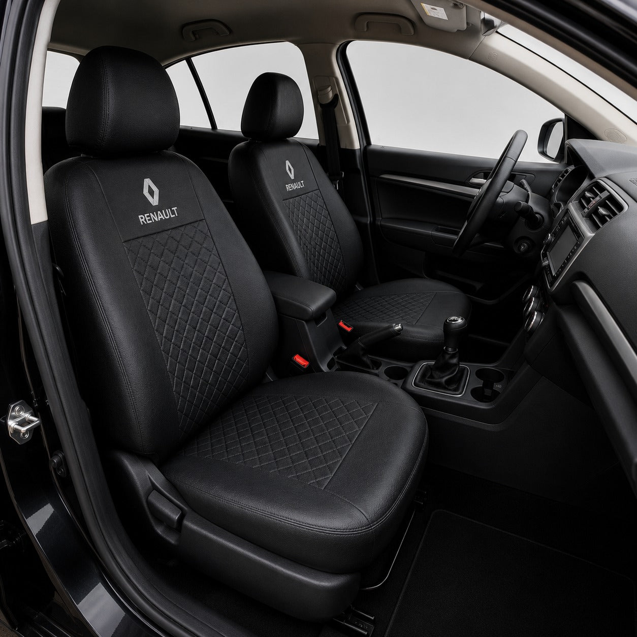 Funda Cubreasiento Ecocuero Premium C/ Logo Varios Modelos
