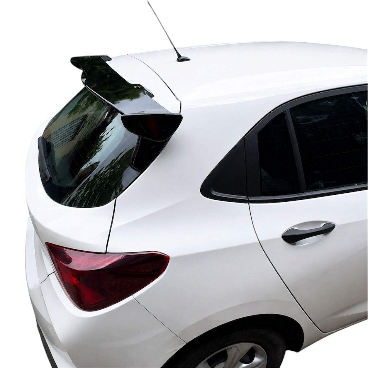 Alerón Deportivo Universal Auto Hatchback / Negro Piano
