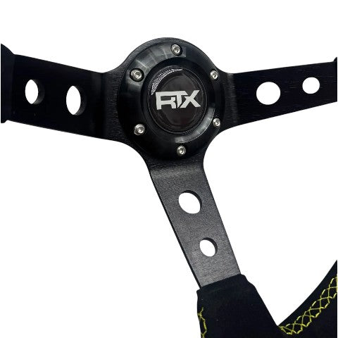 Volante Deportivo Centro Desplazado Rtx Universal 350mm