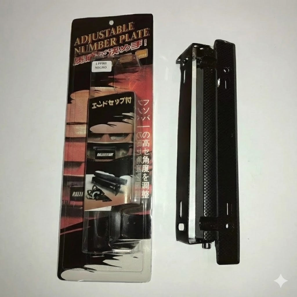 Soporte Para Matrícula Movil Simil Carbono