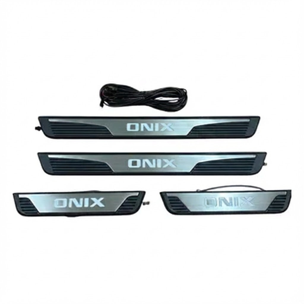 Protector Cubre Zócalo Led Premium Adhesivo Chevrolet Onix