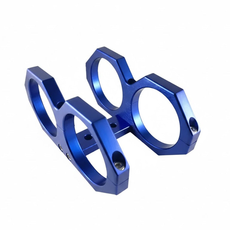 Soporte Filtro - Bomba De Nafta Doble Aluminio